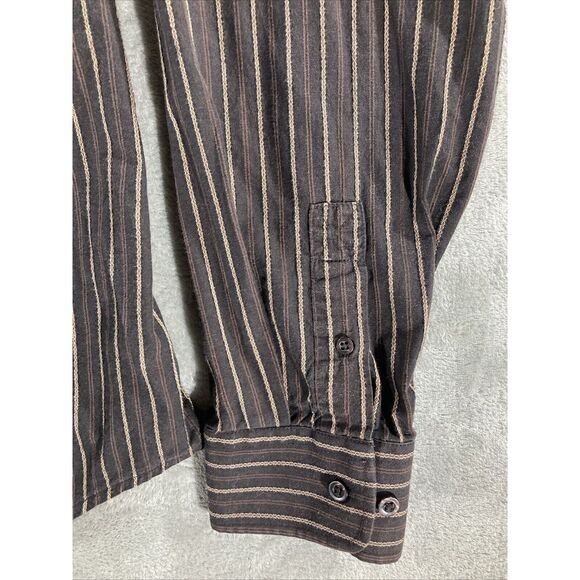 Buckle BKE Contour Long Sleeve Shirt Mens Size XL Causal Button Down - Picture 3 of 9